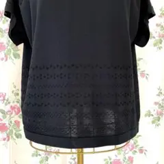 レディース　ヨガ　ジム　ウェア　トップス　新品未使用品　Tシャツ　半袖　黒　速乾
