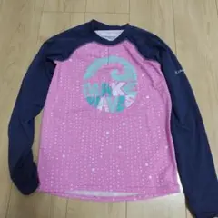 Columbia ラッシュガード ピンク/ネイビー