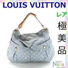 【極微品】ルイヴィトン モノグラムデニム デイリー トートバッグ 1274