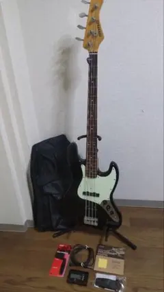 FERNANDES　ジャズベース 10177】 FERNANDES ジャズベース タイプ レッド - メルカリ