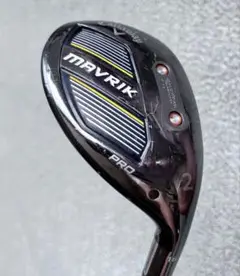 キャロウェイマーベリックプロ　UT2番シャフトS ロフト18°ヘッドカバー付