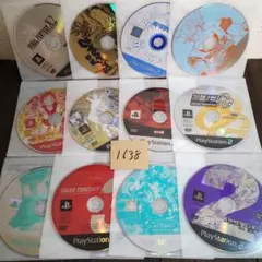 PS2のソフト12本セット【ディスクのみ被りなし】1638【送料無料】バラエティ