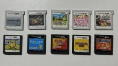 3DS DSソフトおまとめ売り＊10本セット　ポケモン　マリオカートa29