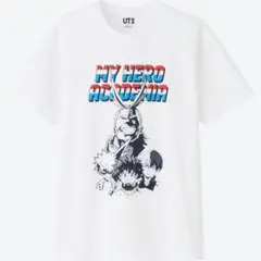 未使用タグ付　僕のヒーローアカデミア オールマイト 白 Tシャツ XL