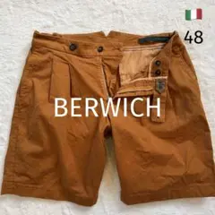 美品✨BERWICH SCOTCH ハーフパンツ　サイドアジャスター L