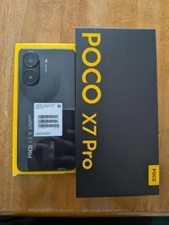 POCO X7 Pro 8GB RAM 256GB ROM ブラック