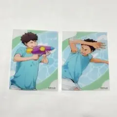 水遊びクリアカード 及川徹 岩泉一