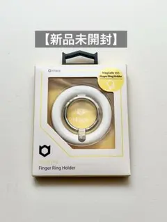 【新品未開封】iFace MagSynq Finger RingHolder 白