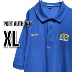【658】PORT AUTHORITY XL USA古着 ポロシャツ