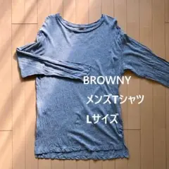 《中古品》BROWNY STANDARD メンズTシャツ Lサイズ