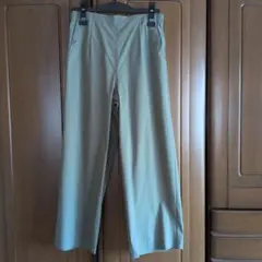 ストレートパンツ ウエストゴム