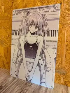 ブリキ看板　エヴァンゲリオン　アスカ　映画