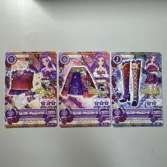 アイカツカード 3枚セット 神崎美月
