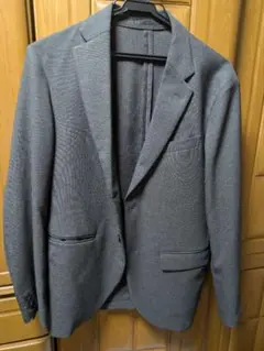 グレー スリムフィット ビジネスジャケット S