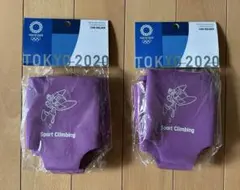 新品未使用　スポーツクライミング　ネオプレーン素材　缶ホルダー　２個セット