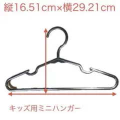 【ミニハンガー10本×2】ハードプラスチックキッズ用ハンガー