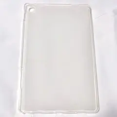 ●タブレットケース 16×25cm ソフト クリアカバー シリコン風 TPU風