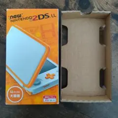 Newニンテンドー2DS LL ホワイト×オレンジ　空箱