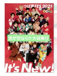 【本日限定価格‼️】つば男FES 2025 集合A2ポスター 大谷篤行サイン入り