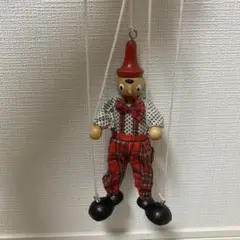 木製ピノキオ操り人形