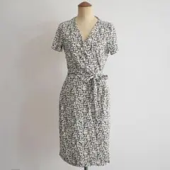 極美品✨DVF ラップワンピース NEW JULIAN TWO 花柄 M未使用級