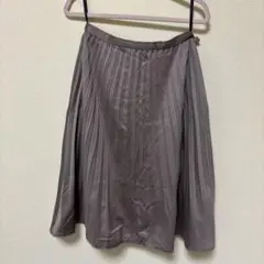 ofuon 膝丈スカート カラーマロン　サイズＭ