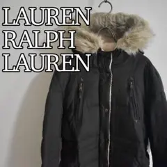 LAUREN RALPH LAUREN ラルフローレンファーダウンコート M 黒