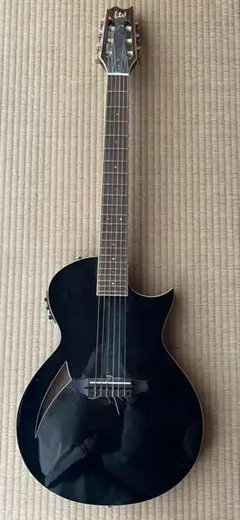 美品 メンテ済 LTD TL-6 エレアコ レスポールシェイプ マホガニーバック 美品 メンテ済 LTD TL-6 エレアコ レスポールシェイプ