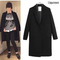 L'Appartement Lisiere ウールチェスターコート