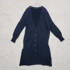 RISMAT by Y's ヨウジヤマモト ロングカーディガン ネイビー マキシ