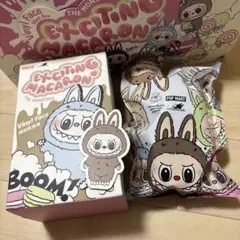 正規品 ラブブ Labubu マカロン ぬいぐるみ Toffee トフィー