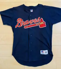 Russell MLB 野球 アトランタ・ブレーブス ユニフォーム Lサイズ