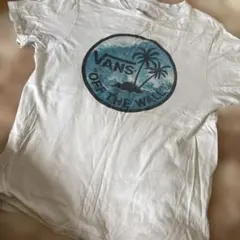VANS ホワイト Tシャツ Mサイズ