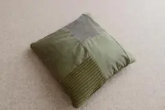 リメイク　再構築　ヴィンテージ　ミリタリークッションカバー　45×45　①