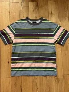 40s & Shorties ストライプ Tシャツ L