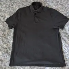 Massimo Dutti ダークグリーポロ XLマッシモデュッティ