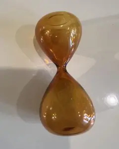 アンバーガラス 砂時計