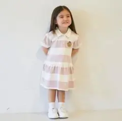petit mainポロワンピース
