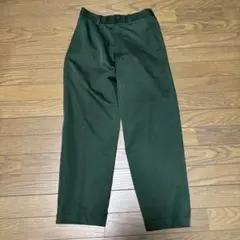 BEAMS HEART ダークグリーン スケートボードパンツ　Sサイズ