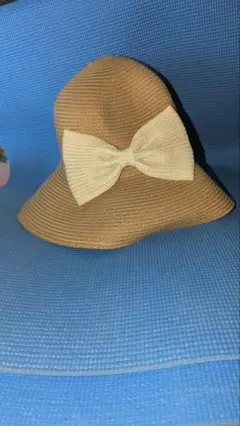 美品　ブラウン 帽子　バケットHAT　ポケッタブル　ハット