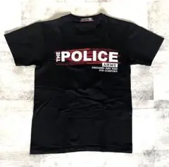 THE POLICE ARMY Tシャツ 黒 M タイ製 レトロ　ミリタリー