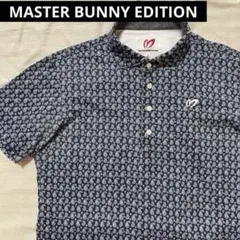 ●マスターバニーエディション●半袖シャツ 4サイズ ペイズリー グレー系 ゴルフ