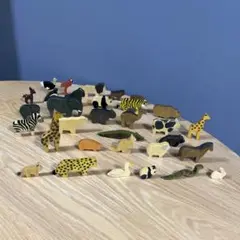 QIDIO どうぶつブロックセット（型はめパネル、絵本）