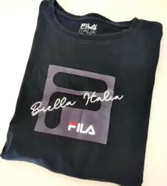 [最終価格]FILA ブラック Tシャツ M