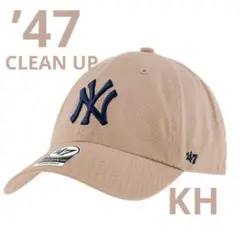 47BRAND CLEAN UP NY YANKEES KH カーキ ヤンキース
