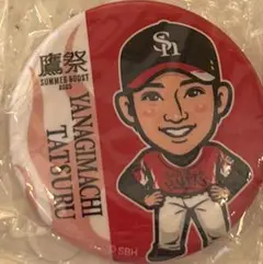 福岡ソフトバンクホークス 柳町達選手 鷹祭限定 缶バッジ 若鷹ガチャ