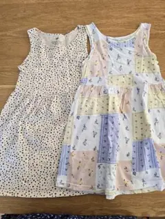 H&M ノースリーブワンピース 2点セット