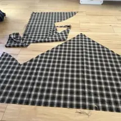 ハンドメイド　サマーウール生地　使い残り品