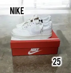 未使用　NIKE コートビジョン LOW ネクストネイチャー 25cm
