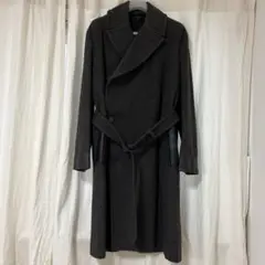 定価90万HERMES エルメス アルパカウールコート46
